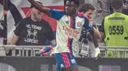 Lyon: Ernest Nuamah scores his first brace in Ligue 1