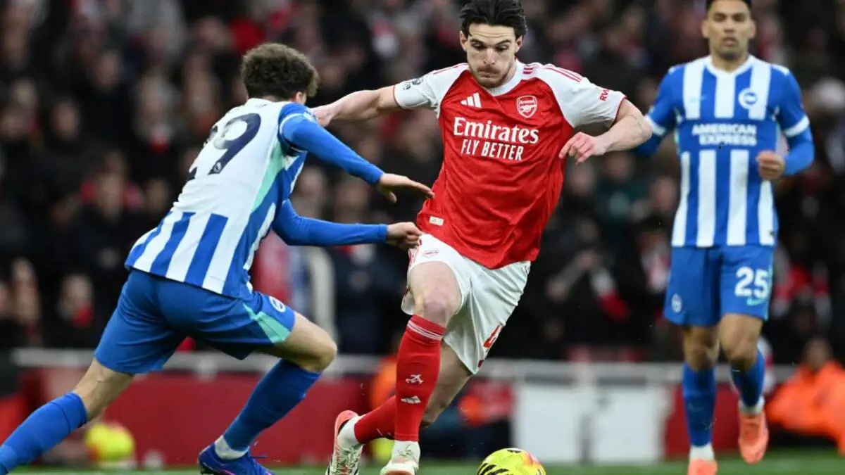 Brighton - Arsenal: the official lineups
