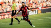 Ligue 1 : Mohamed Amoura marque son premier but de la saison avec Nice