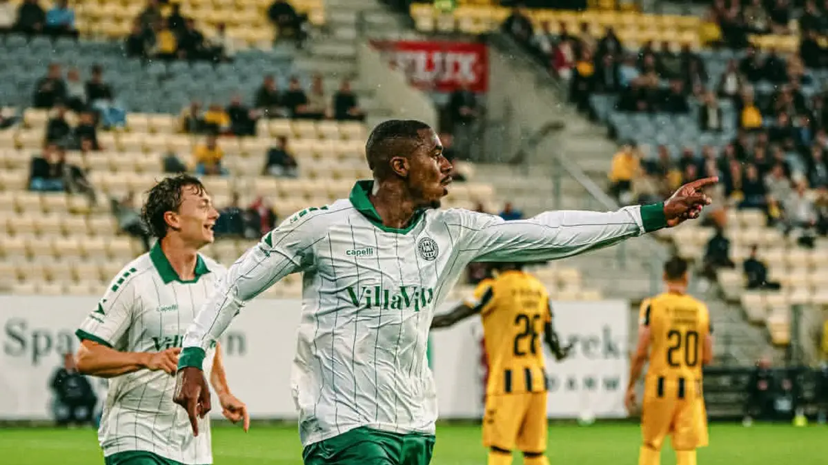 Viborg: Dorian Hanza scores against Nordsjælland and confirms his strong start to the season