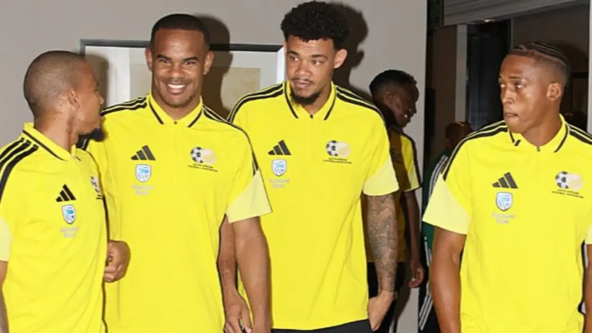 Bafana Bafana arrive in Johannesburg for their first training camp! 
