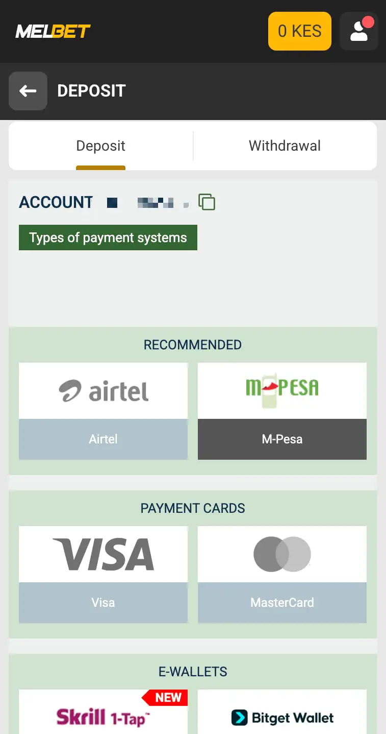 Activate the Melbet Bonus