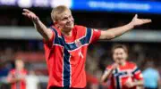 Haaland monte sur le podium des buteurs cumulés en Coupe du monde, à l’Euro et en Ligue des nations