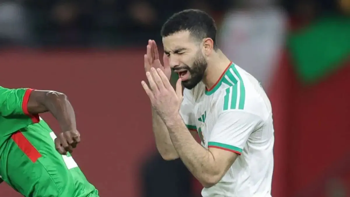 Algérie : frustré, Rayan Aït-Nouri perd ses nerfs ! (Vidéo)