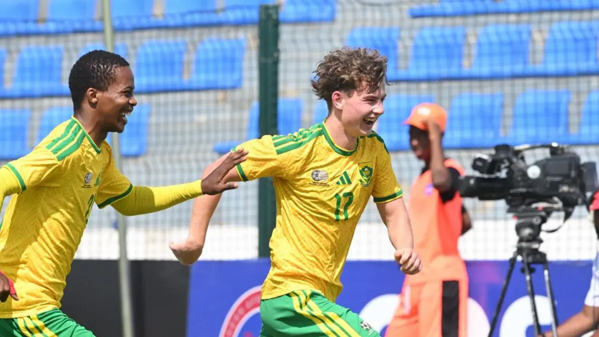 COSAFA U20: South Africa come from behind against Zambia and qualify for the U20 AFCON