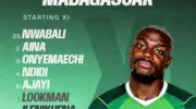 Nigeria: Stanley Nwabali returns to starting lineup against Madagascar
