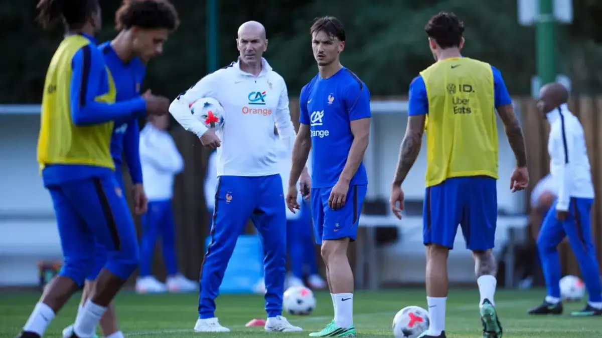Équipe de France : première interdiction forte de Zidane à Clairefontaine