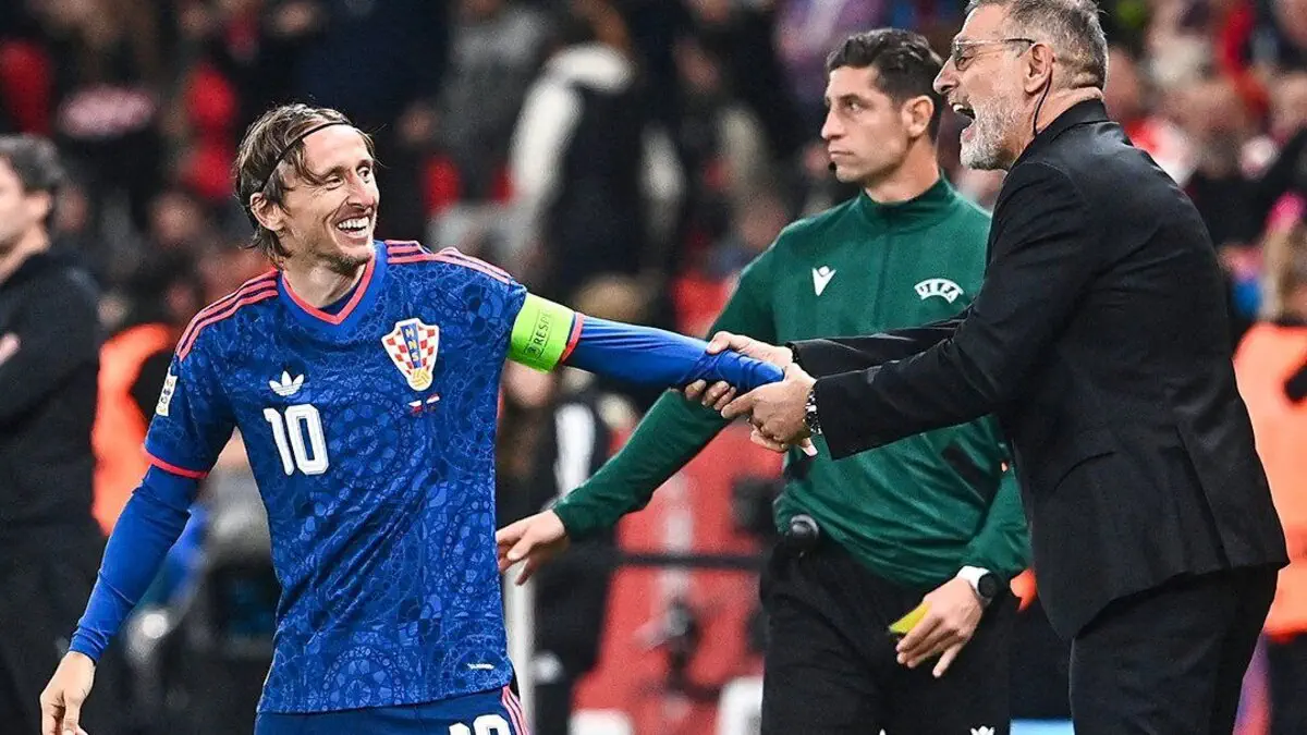 Croatie : l'hommage de Slaven Bilic à Luka Modric