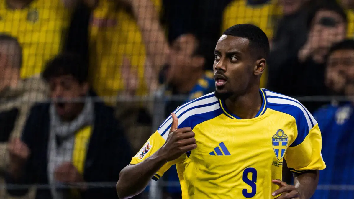 Suède : Alexander Isak quitte la sélection en raison d’une légère blessure