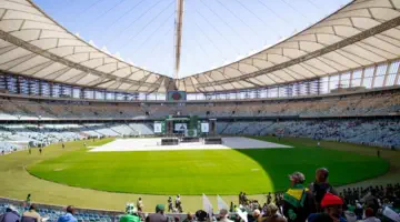 Moses Mabhida Stadium is the host of the MTN 8 final between Orlando Pirates and Mamelodi Saint Downs! 