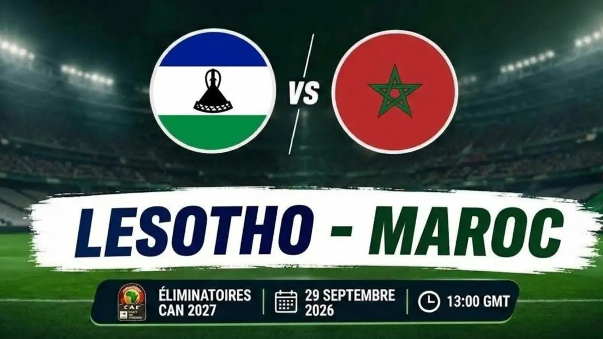 Lesotho - Morocco: where and when to watch the 2027 Africa Cup of Nations qualifying match?