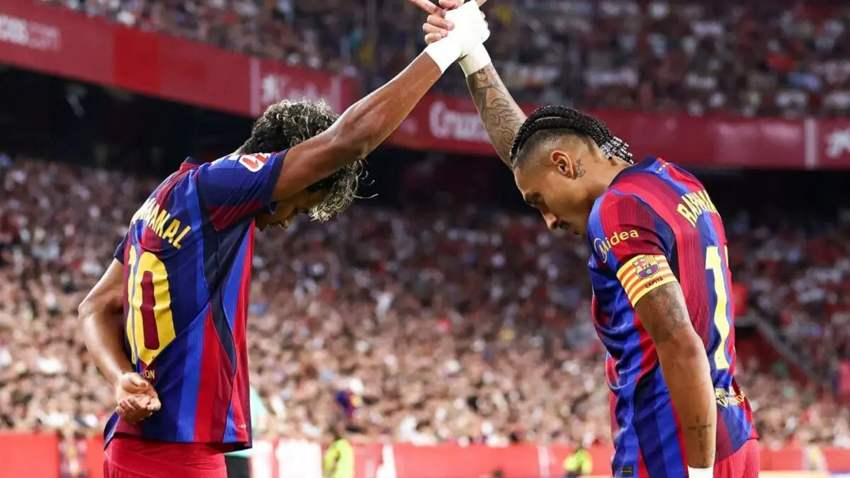 FC Barcelone : quand Lamine Yamal compare Raphinha à Lewandowski