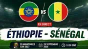 🔴 [ AFCON 2027 (Q) ] / Watch Ethiopia - Senegal live on Foot Africa! (Live commentary)