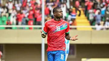 Éliminatoires CAN 2027 : Ebrima Colley rejoint Marshall Munetsi en tête du classement des buteurs