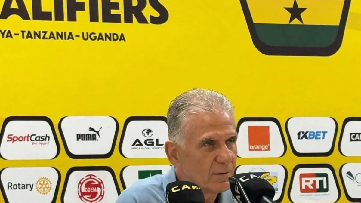 Ghana : Carlos Queiroz ouvre la porte à une démission après la défaite contre la Gambie