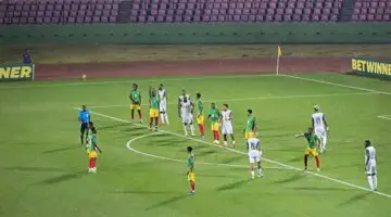 Qualif CAN 2027: le Congo surprend le Cameroun et mène 1-0 à la pause 
