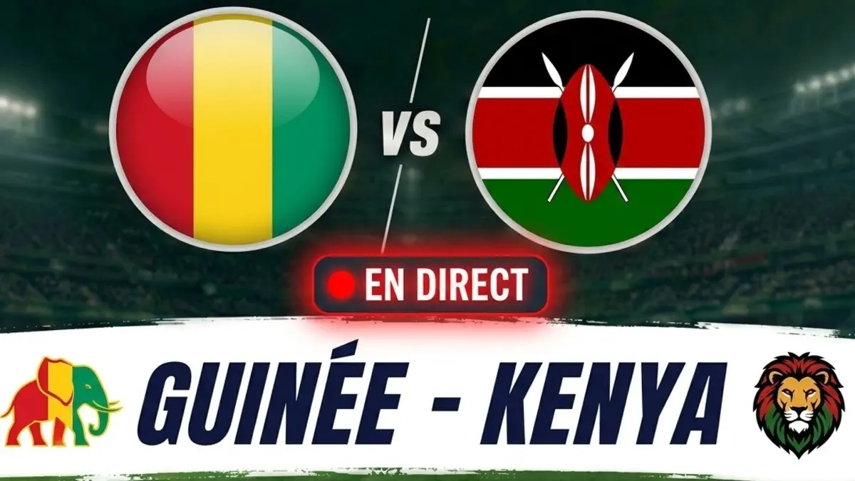 🔴 [ CAN 2027 (Q) ] / Vivez le match Guinée-Kenya en direct sur Foot Africa ! ( Live commenté )