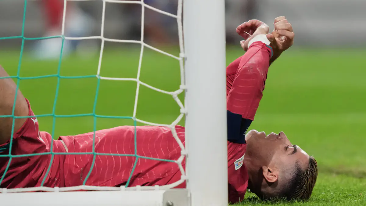 Portugal: Cristiano Ronaldo, it's over!