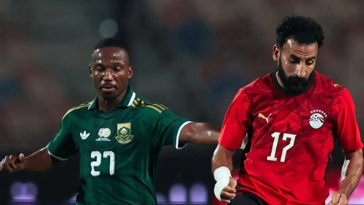 Amical : Pas de vainqueur à la pause entre l'Égypte et l'Afrique du Sud 