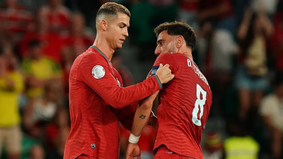 Bruno Fernandes réagit à la polémique entre Ronaldo et Jesus… Que dit-il ?