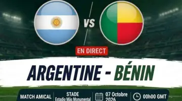 🔴 [Amical] / Vivez le match Argentine - Bénin en direct sur Foot Africa ! (Live commenté)