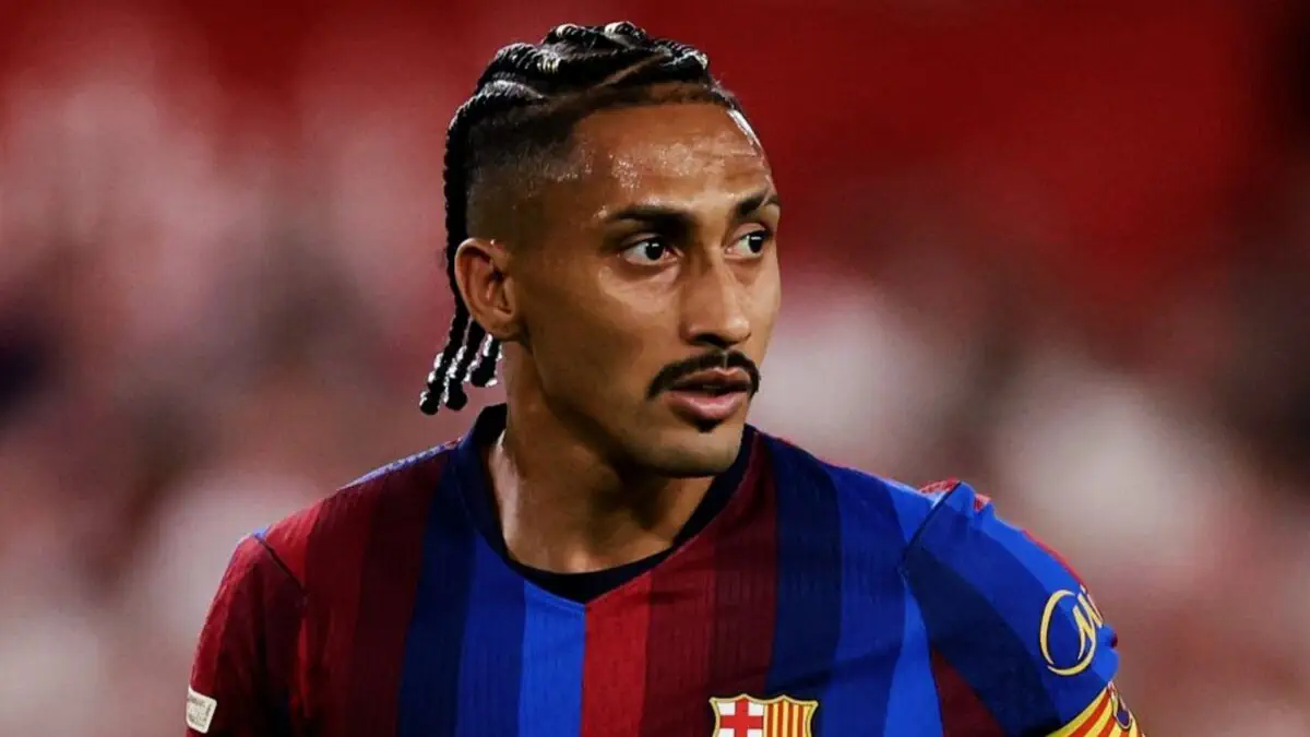 Barcelona: Raphinha out against Getafe