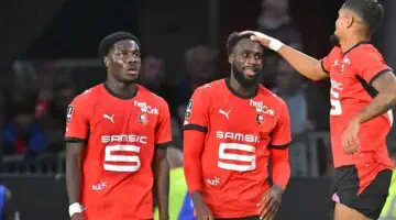Rennes : Boulaye Dia inscrit un doublé en deux minutes contre Auxerre