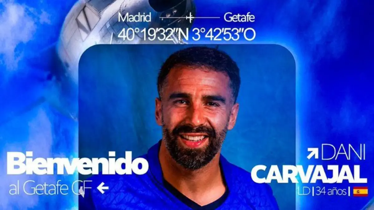Official: Dani Carvajal joins Getafe