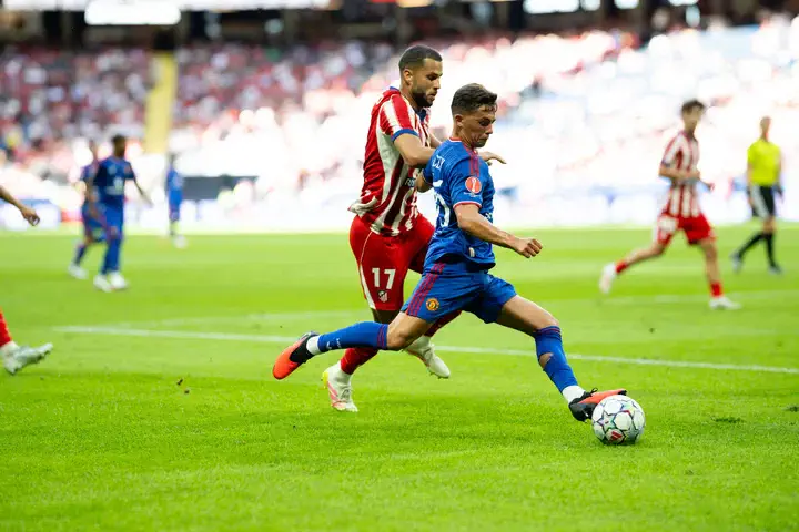 Atlético Madrid et Manchester United