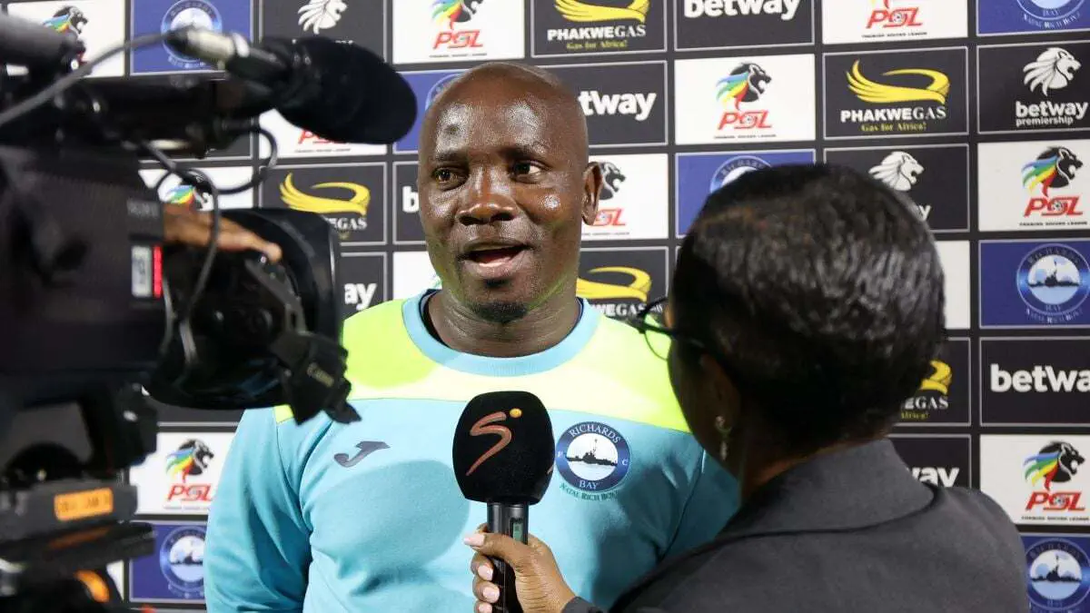 Richards Bay coach not sounding alarm bells despite relegation threat 