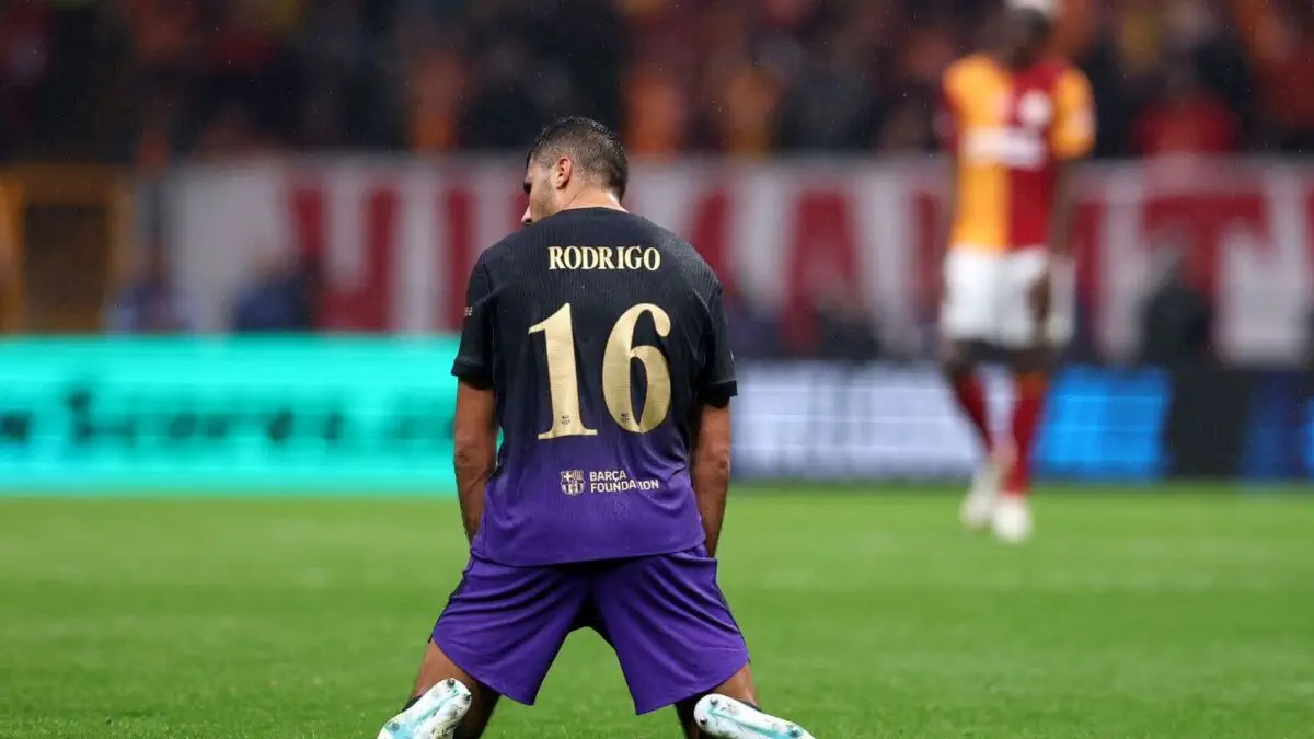 FC Barcelone : Rodri supris par le public de Galatasaray