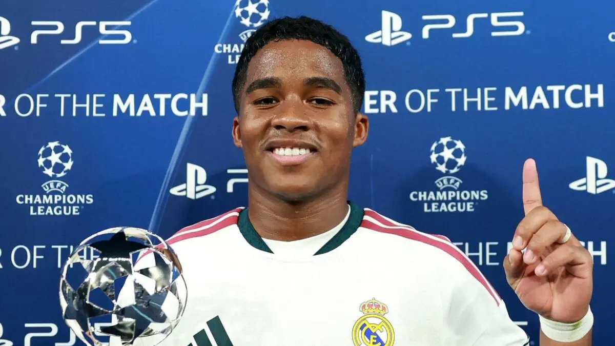 Real Madrid: Endrick still in shock after comeback against Roma