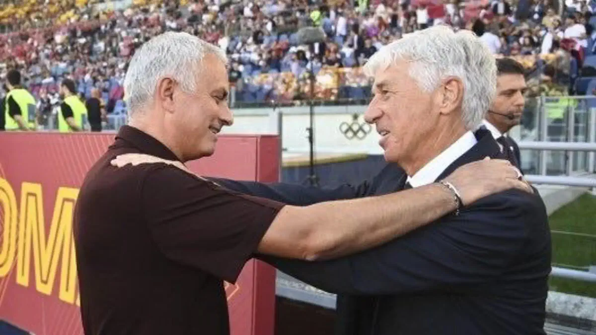 AS Rome : après la défaite, Gian Piero Gasperini balance encore sur José Mourinho