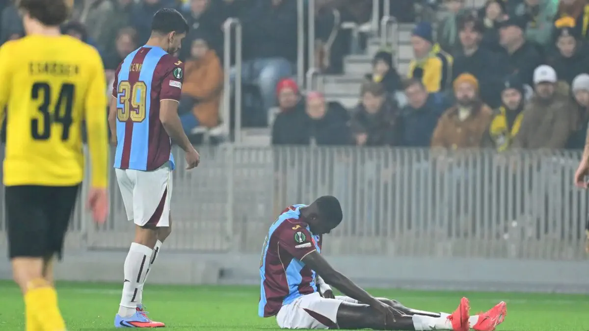 Trabzonspor: Paul Onuachu injured again after his return
