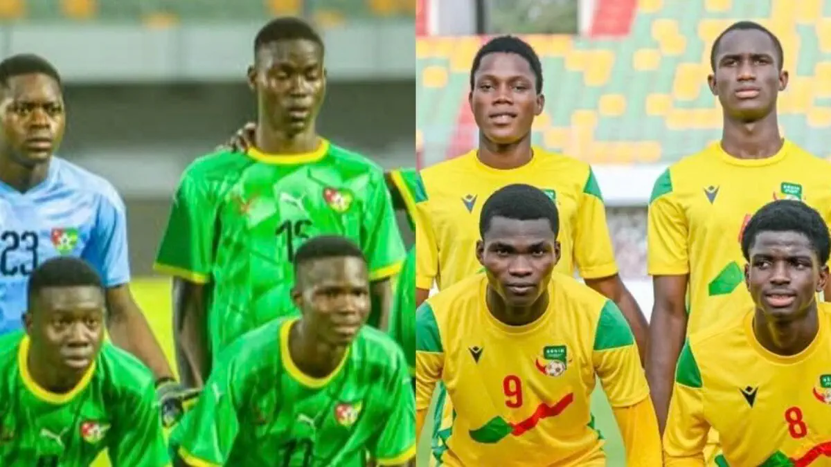 UFOA B U17 : le Bénin vise les demi-finales face au Togo 