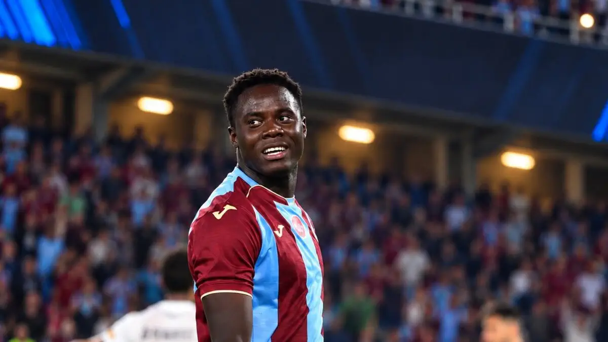Trabzonspor : Franculino Djú, un concurrent de plus en plus sérieux pour Onuachu
