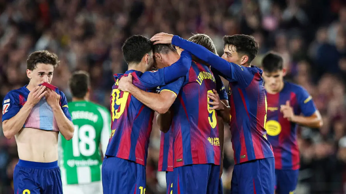 Real Betis – Barcelone : confrontations directes, horaire du coup d’envoi et où regarder le match