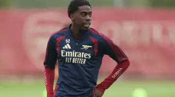 Arsenal: Josh Ogunnaike with the Gunners to face Bayern