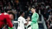 Real Madrid: Courtois responds to astonishing “fake Vinicius” theory