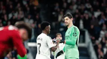 Real Madrid : Courtois répond à l'étonnante théorie du « faux Vinicius »
