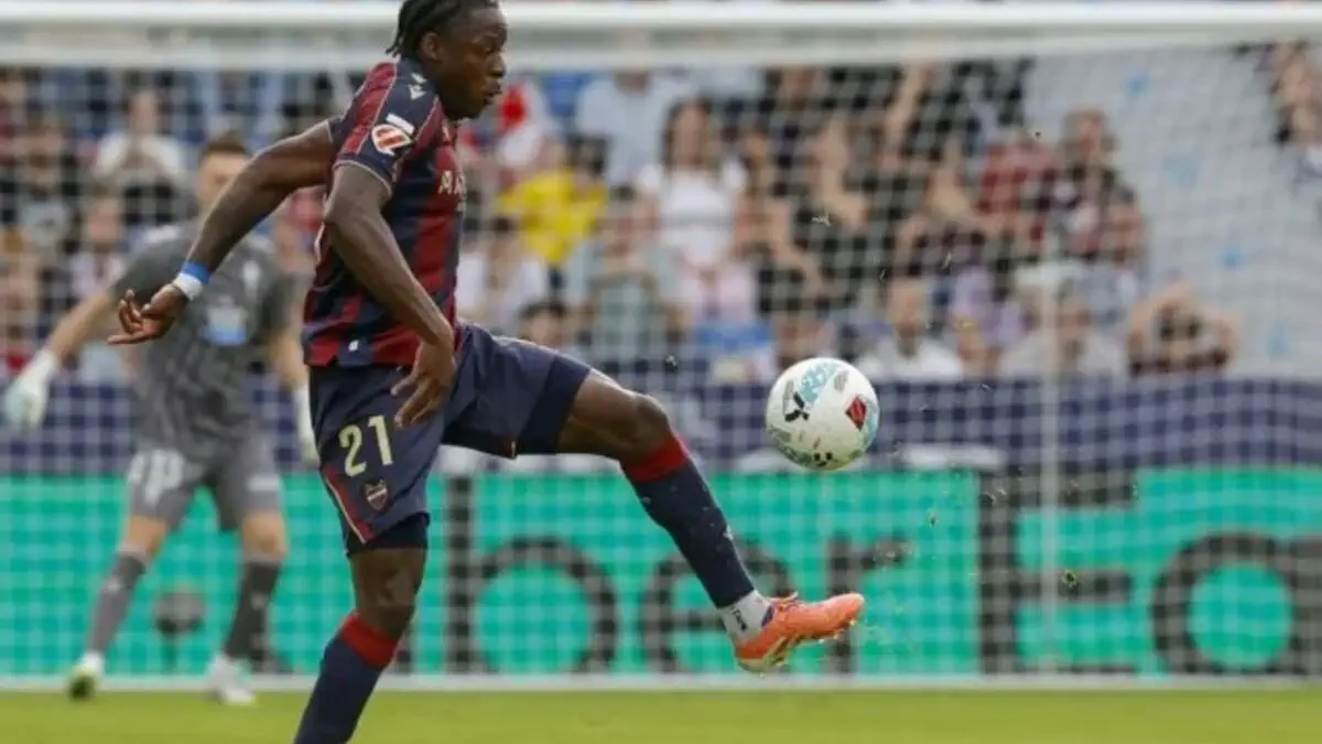 Levante: Etta Eyong decisive for the second straight match