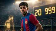 Behind Messi only.. The 999 minute miracle puts Lamine Yamal on the throne of Barcelona legends