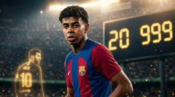 Behind Messi only.. The 999 minute miracle puts Lamine Yamal on the throne of Barcelona legends