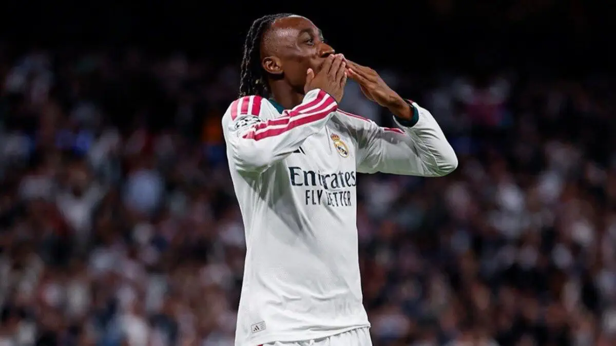 Real Madrid: Yan Diomandé pushing Vinicius Jr, here's how
