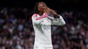 Real Madrid: Yan Diomandé pushing Vinicius Jr, here's how