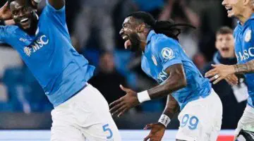 Naples :  Zambo Anguissa marque après près d’un an de disette
