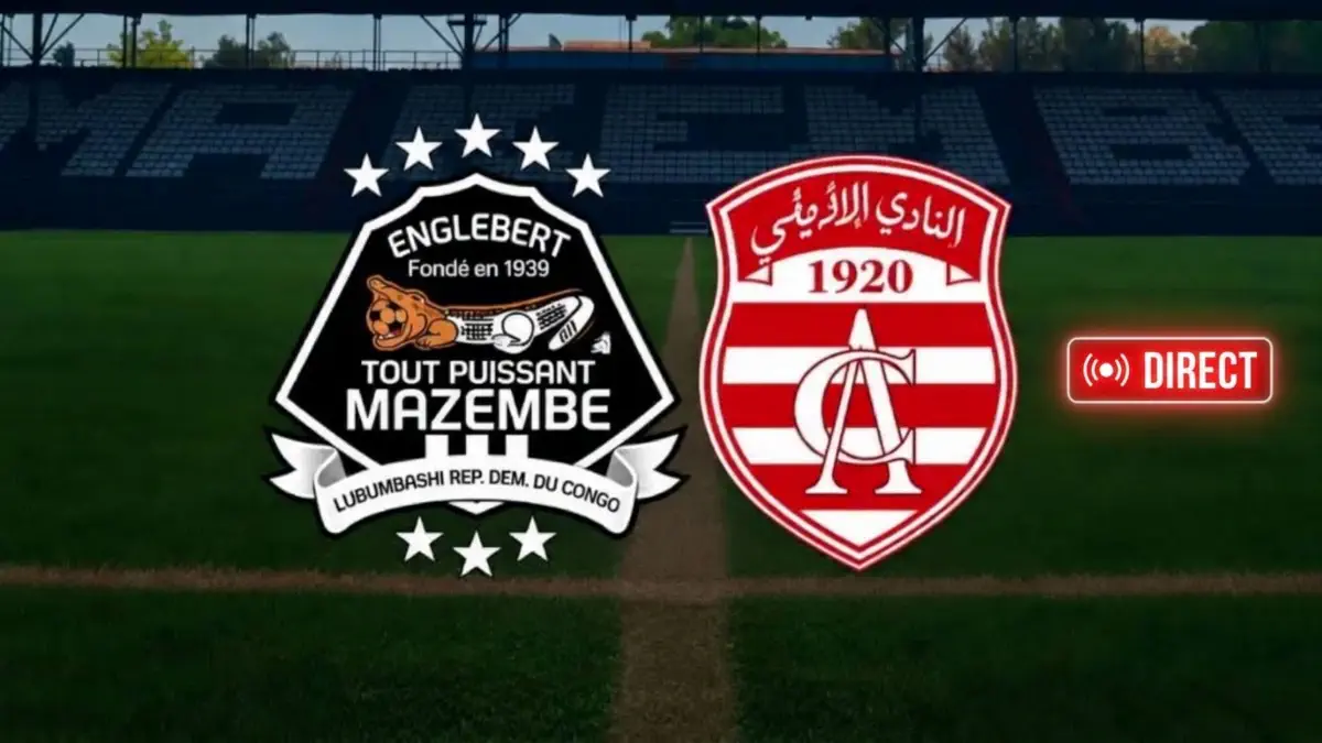 🔴  CAF CL / Vivez le match Club Africain – TP Mazembe en direct sur Foot Africa !