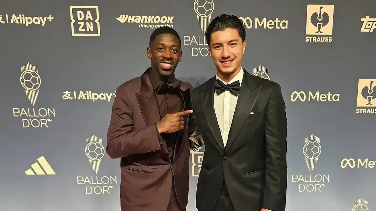 « Next Ballon d’Or »: رسالة ديمبيلي إلى إبراهيم مازة