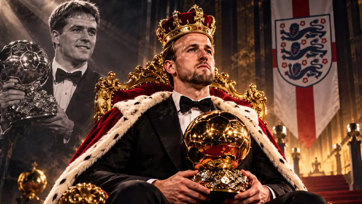 Le trône revient à l'Angleterre... Kane succède à Owen et est sacré Ballon d'Or 2026 après une saison légendaire