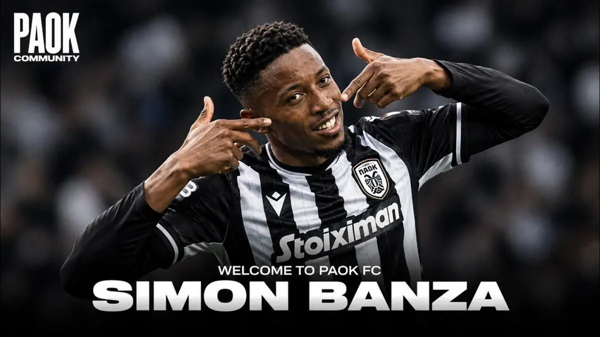 Coupe de Grèce : Simon Banza récidive et lance le PAOK face à l’AEK Athènes